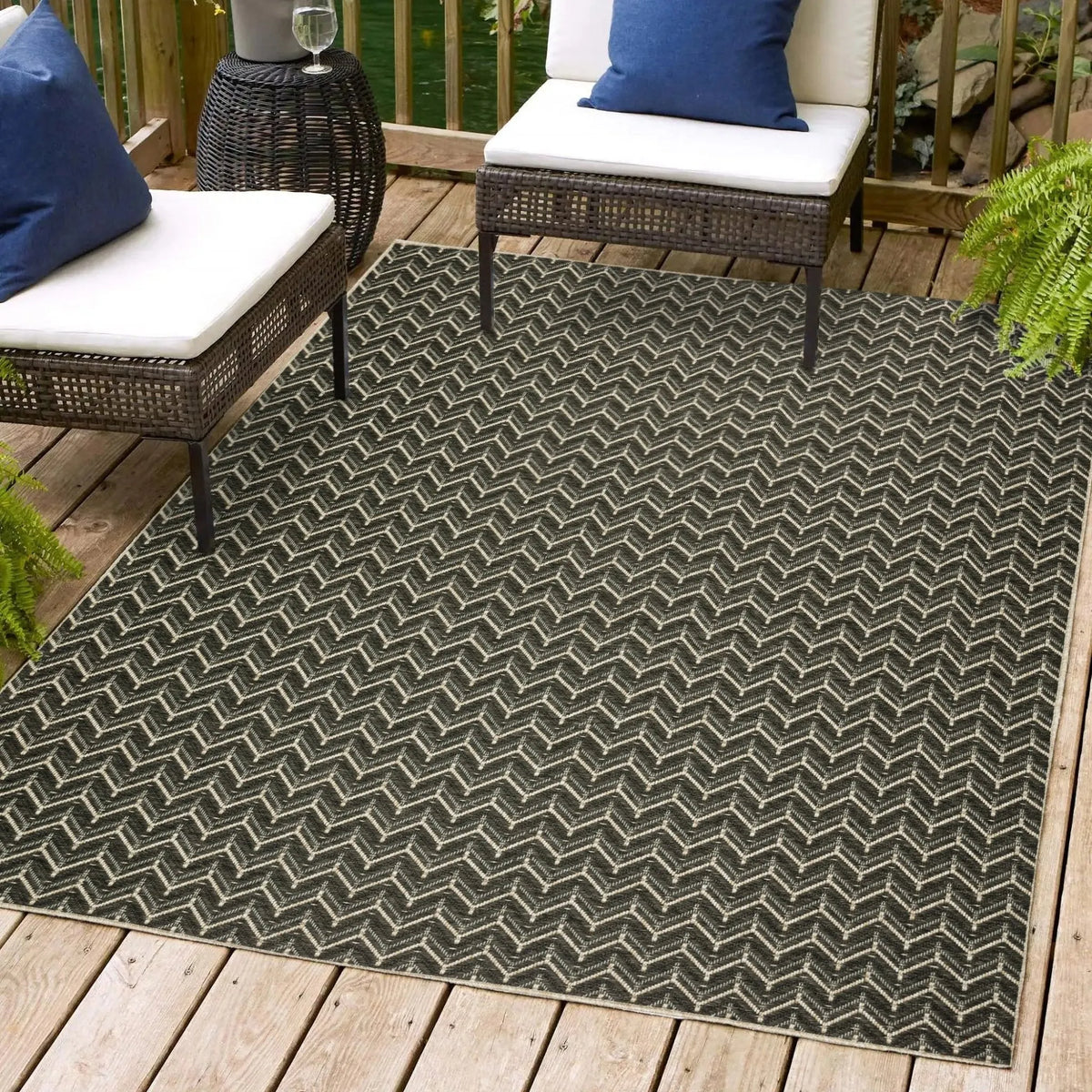 Bali BB1 Charcoal Rug - Rug & Home