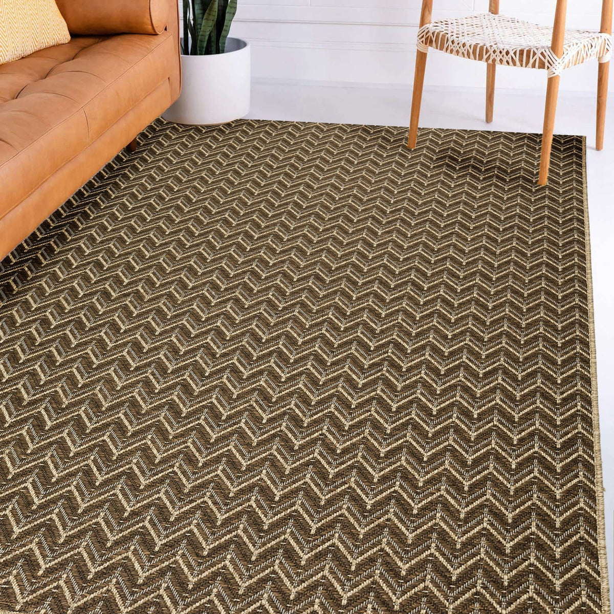 Bali BB1 Chocolate Rug - Rug & Home