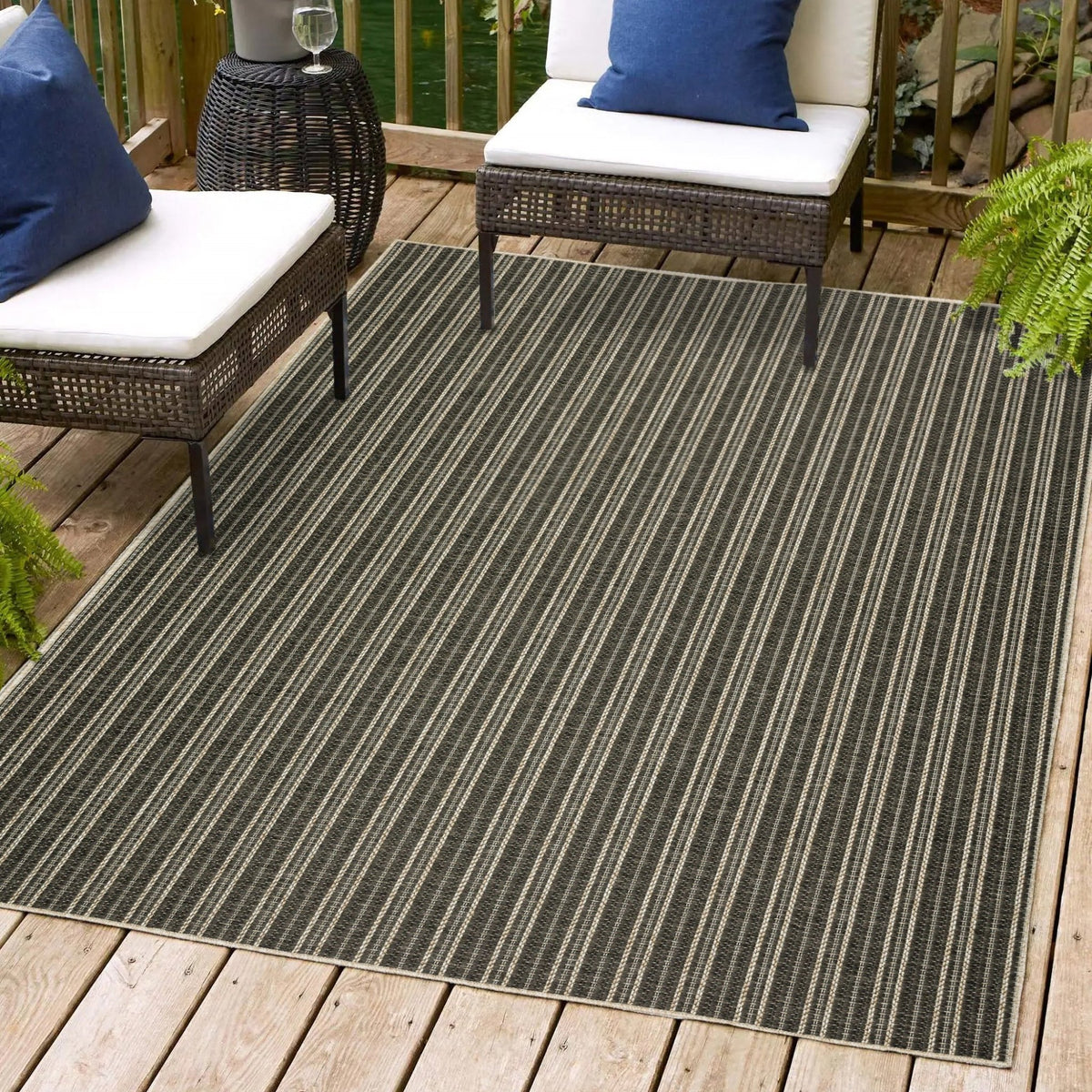 Bali BB2 Charcoal Rug - Rug & Home