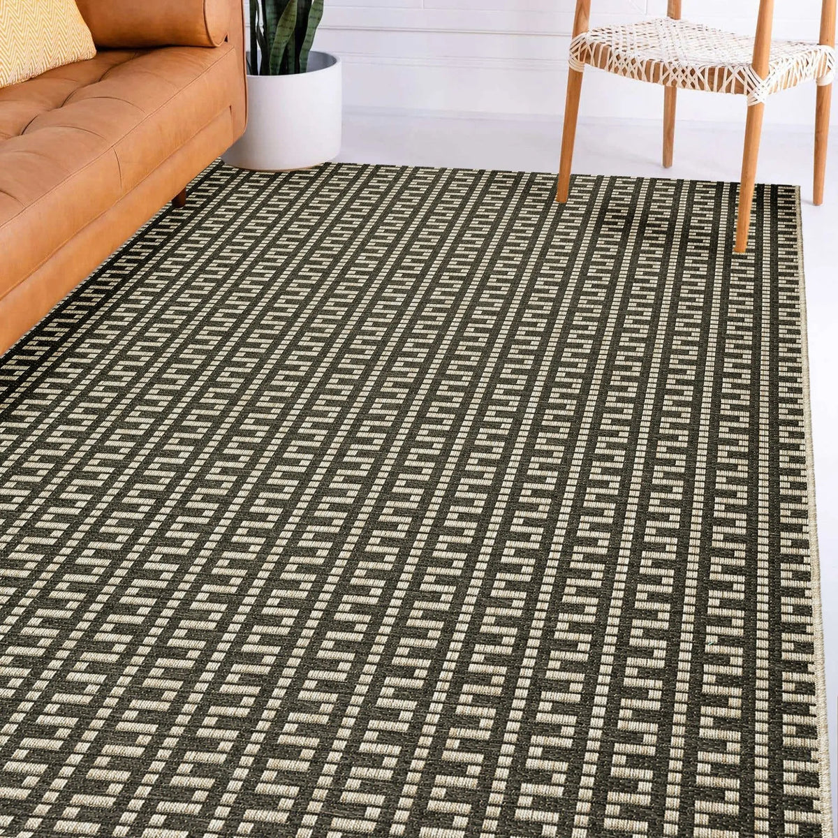 Bali BB9 Charcoal Rug - Rug & Home