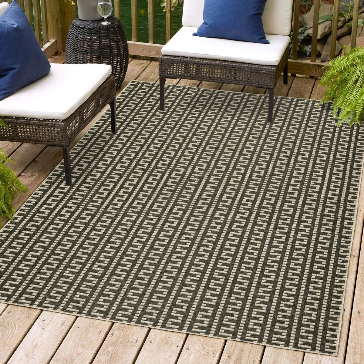 Bali BB9 Charcoal Rug - Rug & Home