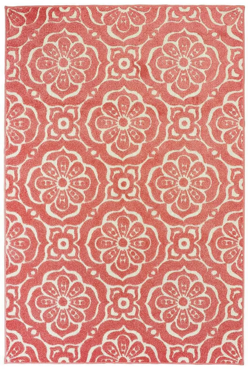 Barbados 539O Pink Ivory Rug - Rug & Home