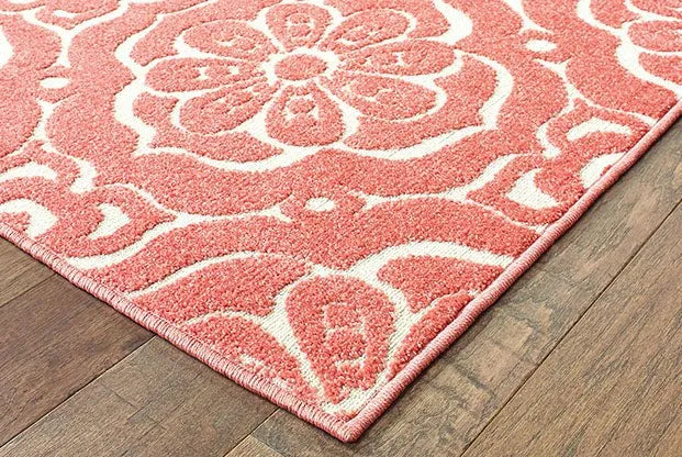 Barbados 539O Pink Ivory Rug - Rug & Home