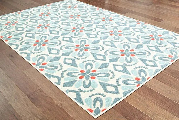 Barbados 5994Z Blue Ivory Rug - Rug & Home