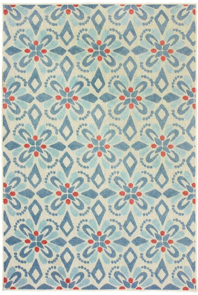 Barbados 5994Z Blue Ivory Rug - Rug & Home