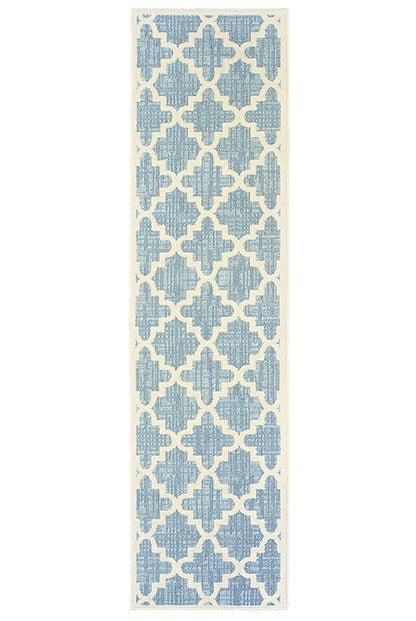 Barbados 6437J Blue Ivory Rug - Rug & Home