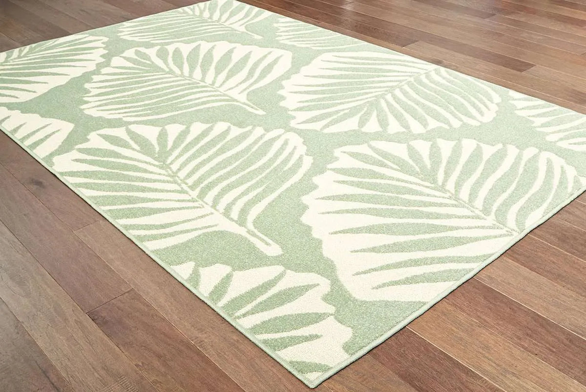 Barbados 8027Z Green Ivory Rug - Rug & Home