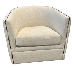 Barrel Swivel Chair - Rug & Home