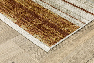 Bauer 90R Rust Rug - Rug & Home