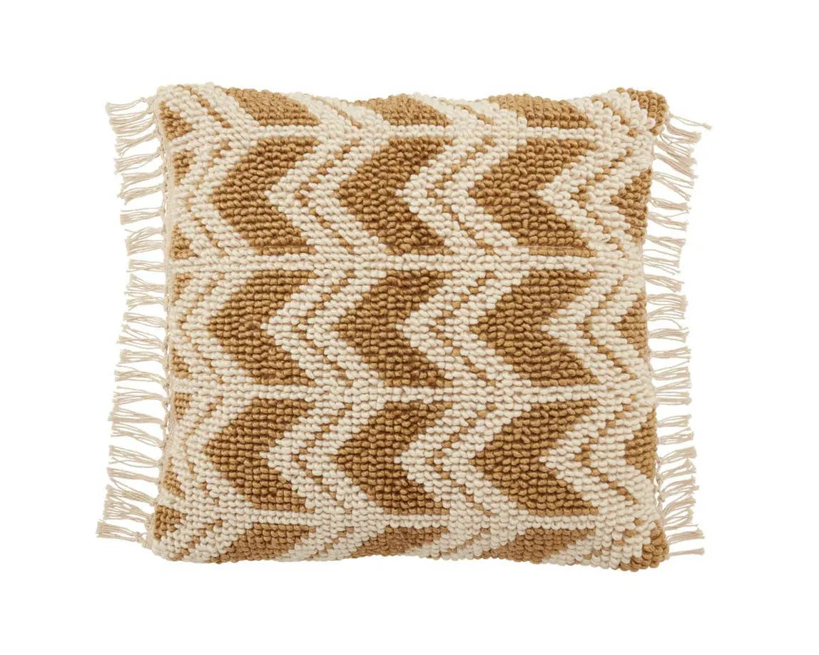 Bayu BAY04 Gold/Ivory Pillow - Rug & Home