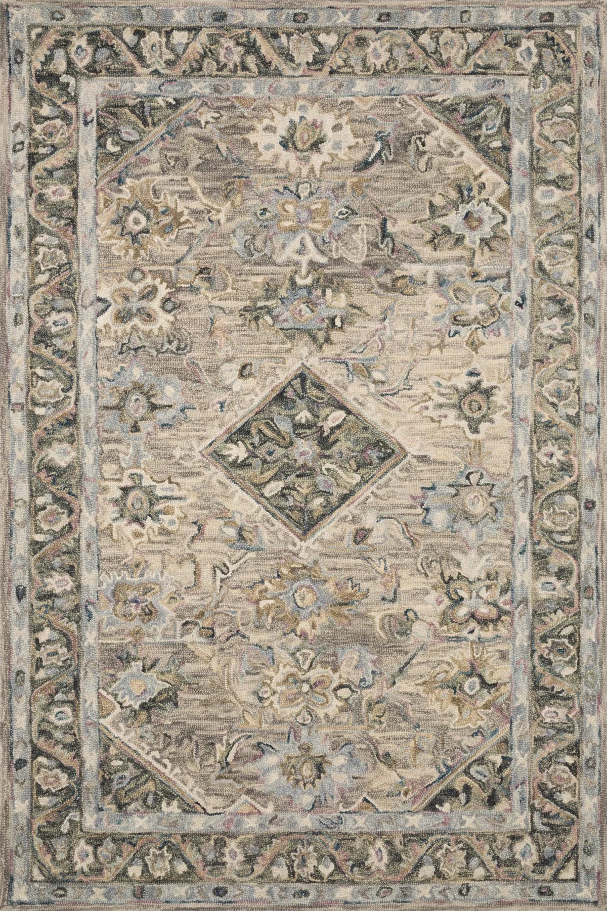 Beatty BEA-02 Sky/Multi Rug - Rug & Home