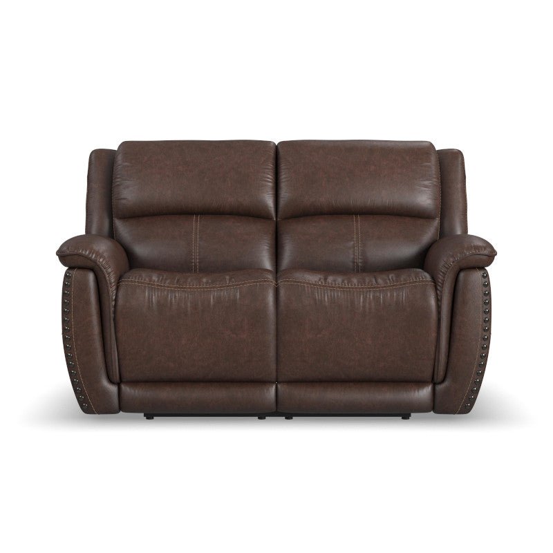 Beau Power Reclining Loveseat with Power Headrests - Rug & Home