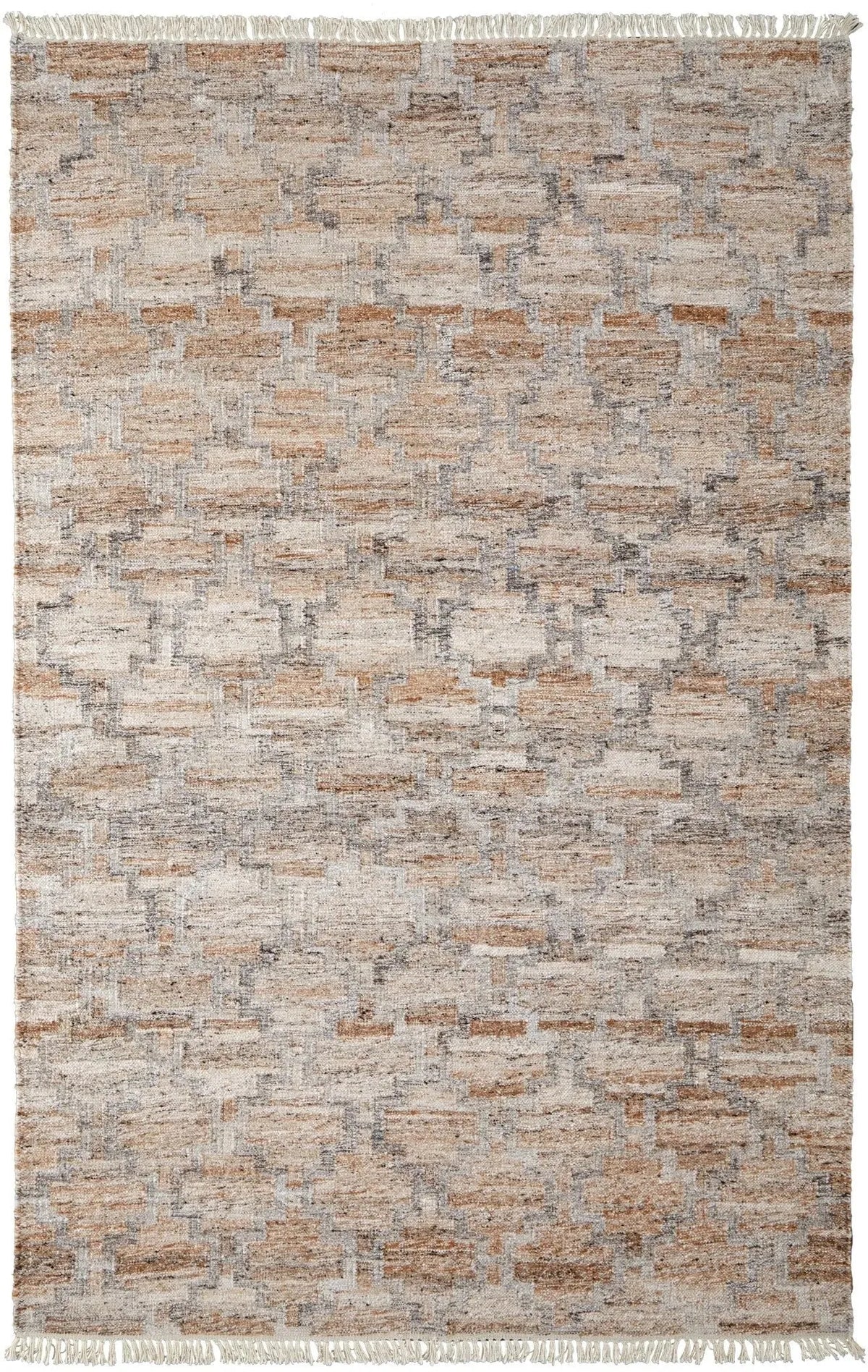 Beckett 8900787F Tan/Gray Rug