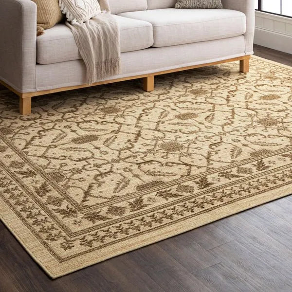 Bedouin 92600 70043 Kasamon Vanilla Rug - Rug & Home