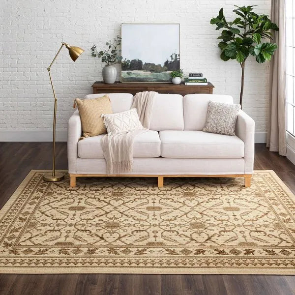 Bedouin 92600 70043 Kasamon Vanilla Rug - Rug & Home