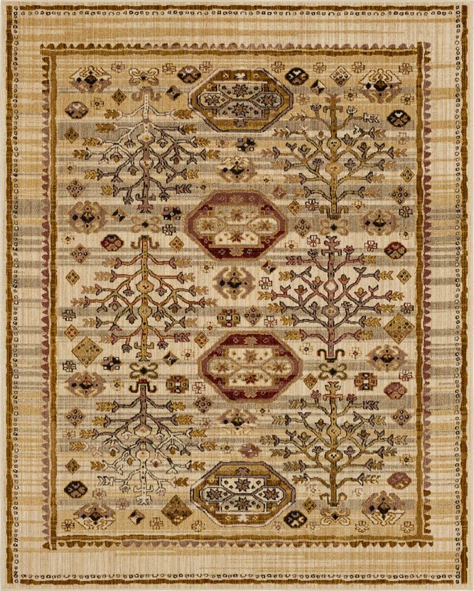 Bedouin 92603 10034 Avazan Gold Rug - Rug & Home