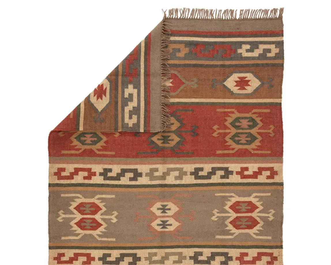 Bedouin BD04 Amman Red Rug - Rug & Home