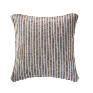 Beige and Cream Striped LR04651 Throw Pillow - Rug & Home