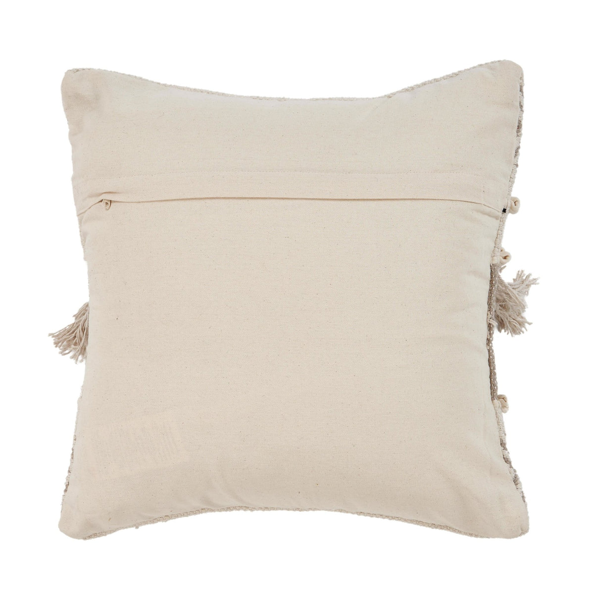 Beige Over tufted Farmhouse LR07318 Throw Pillow - Rug & Home