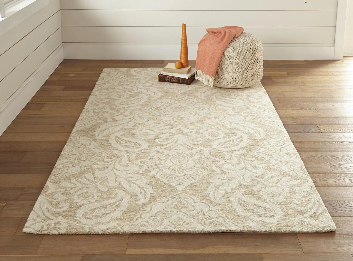 Belfort 8776F Tan/Ivory Rug - Rug & Home