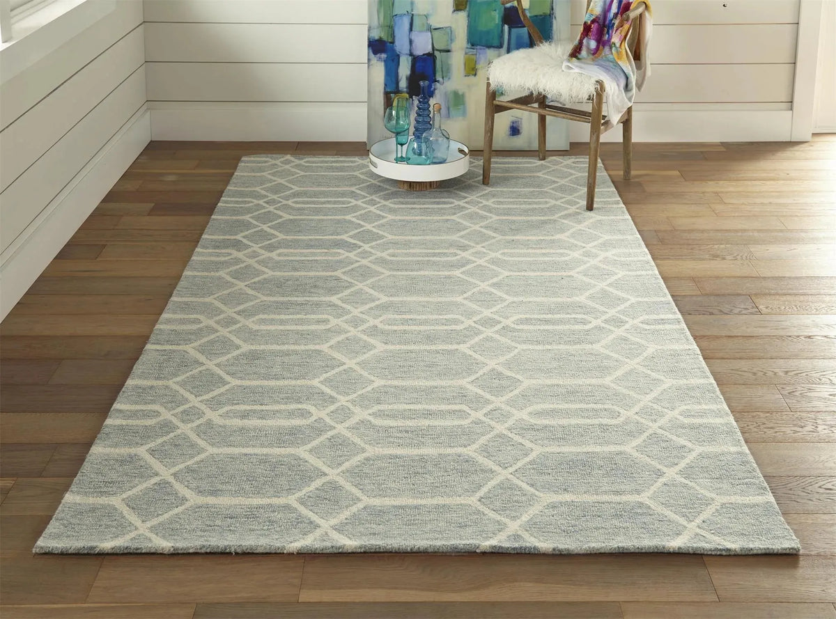 Belfort 8777F Blue/Ivory Rug