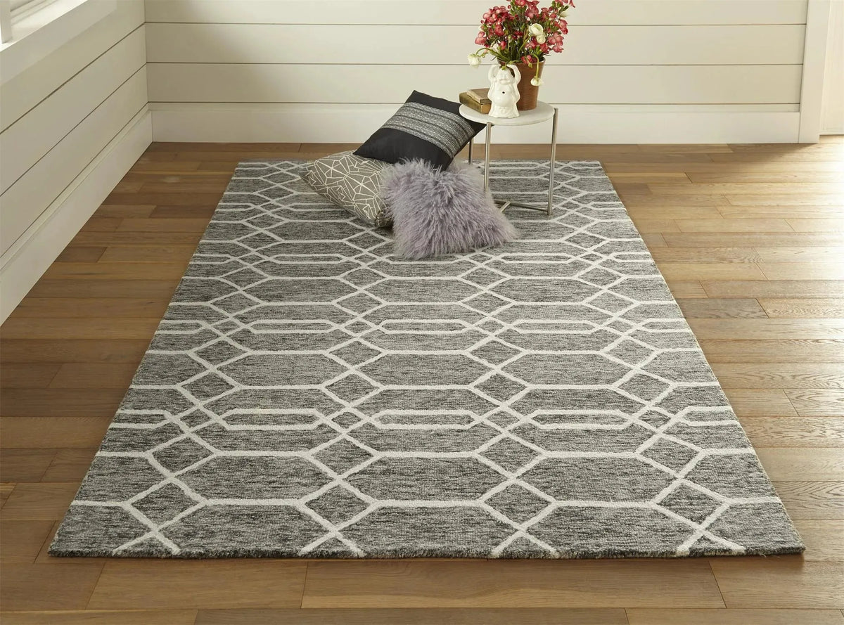 Belfort 8777F Gray/Ivory Rug