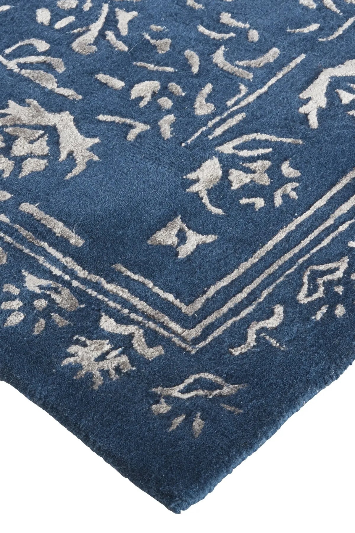 Bella 8014F Blue/Gray Rug - Rug & Home