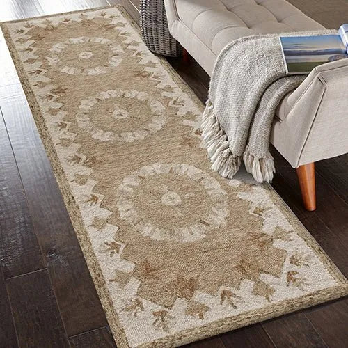 Bella Rose Lr21706 Beige/White Rug - Rug & Home