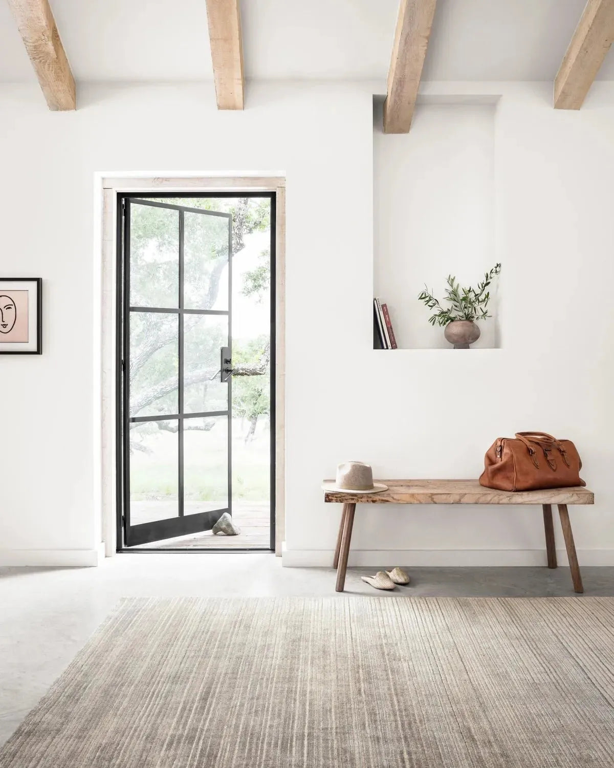 Bellamy Bel-01 Grey Rug