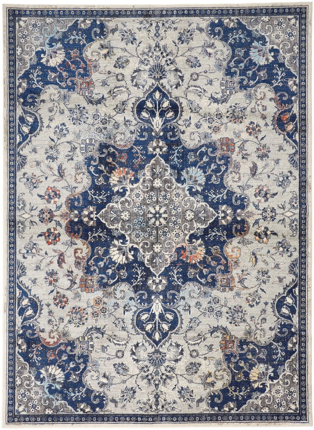 Bellini I39Ct Blue/Gray Rug - Rug & Home