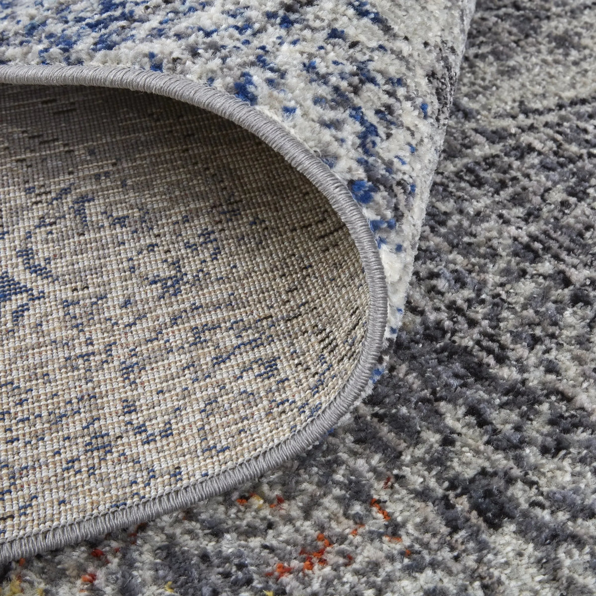 Bellini I39Cv Gray/Blue Rug - Rug & Home