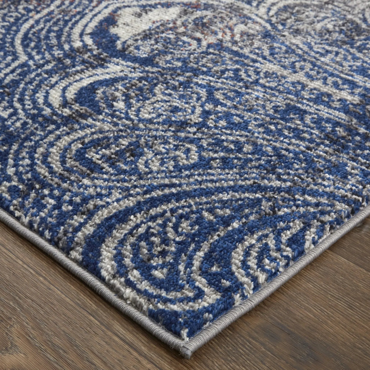 Bellini I39Cv Gray/Blue Rug - Rug & Home