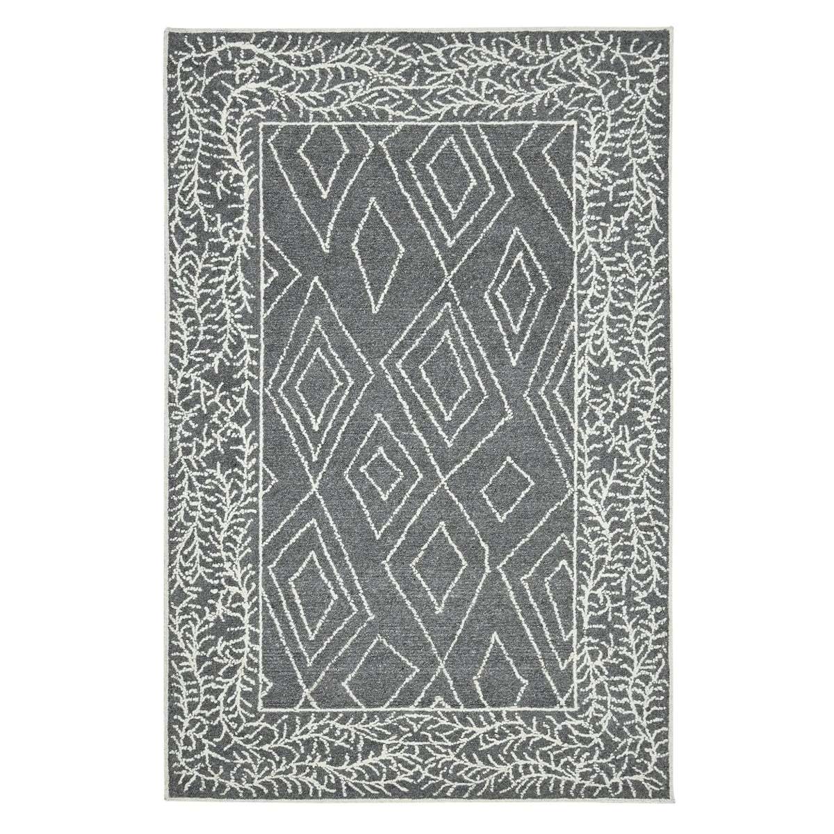 Berlin BER-5 Dark Grey Rug - Rug & Home