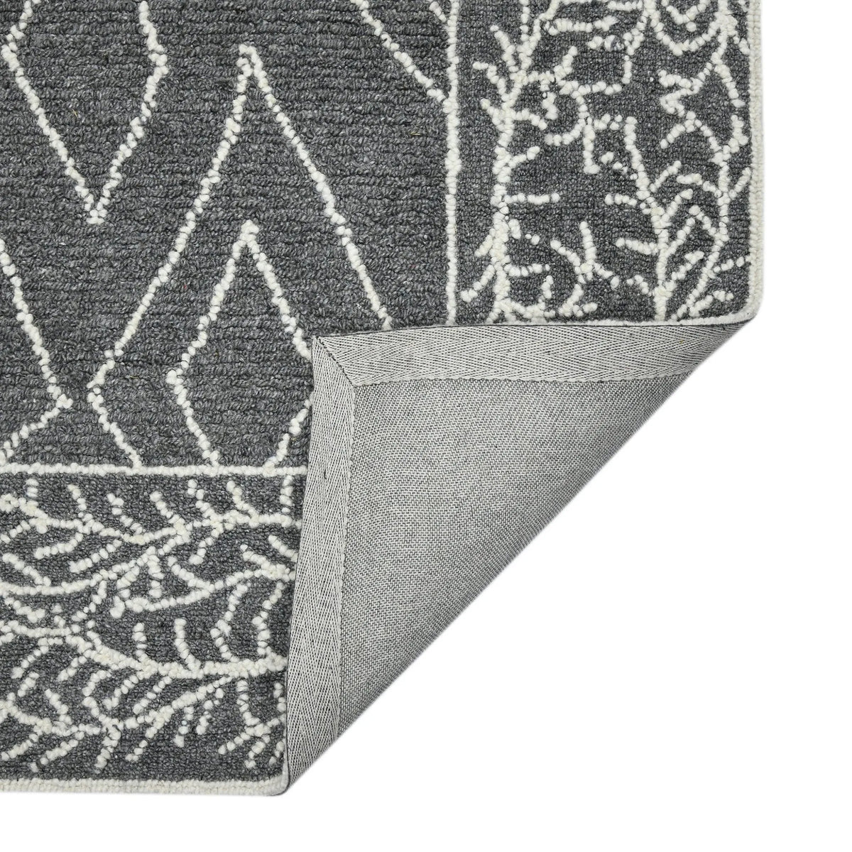 Berlin BER-5 Dark Grey Rug - Rug & Home