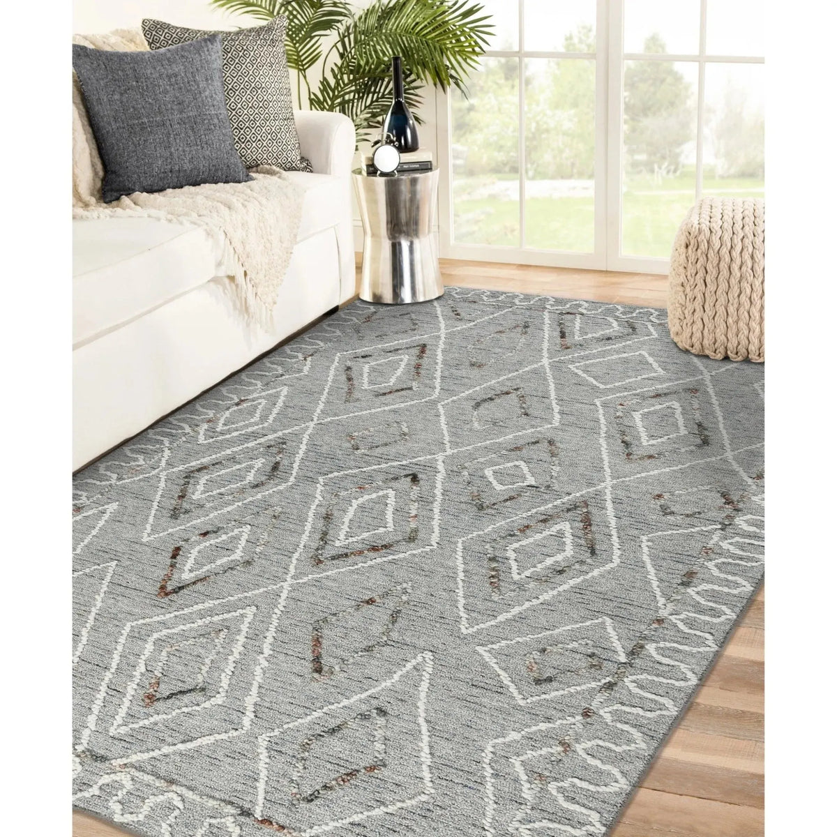 Berlin BER-7 Light Grey Rug