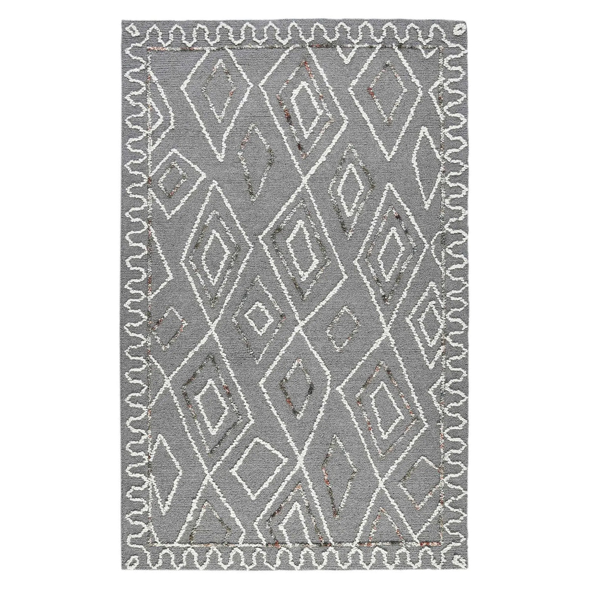 Berlin BER-8 Dark Grey Rug - Rug & Home