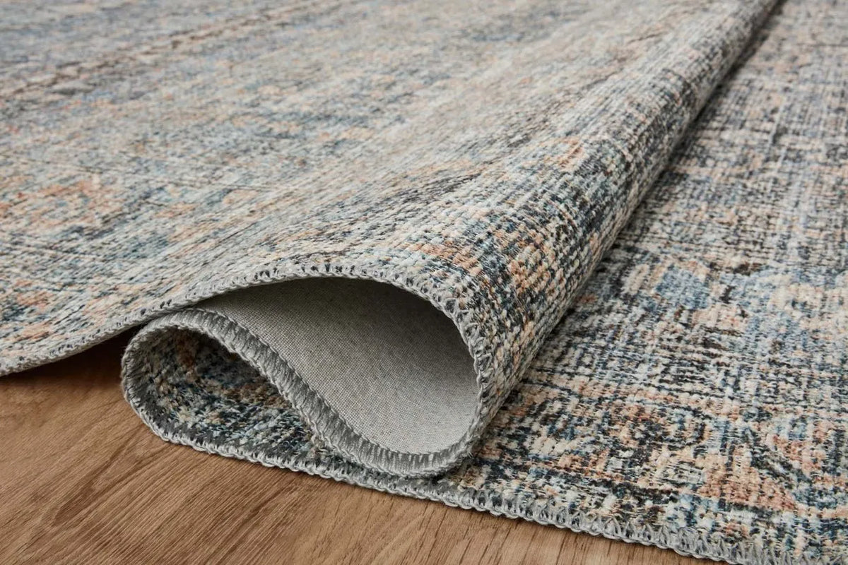 Billie BIL-05 Denim/Blush Rug - Rug & Home