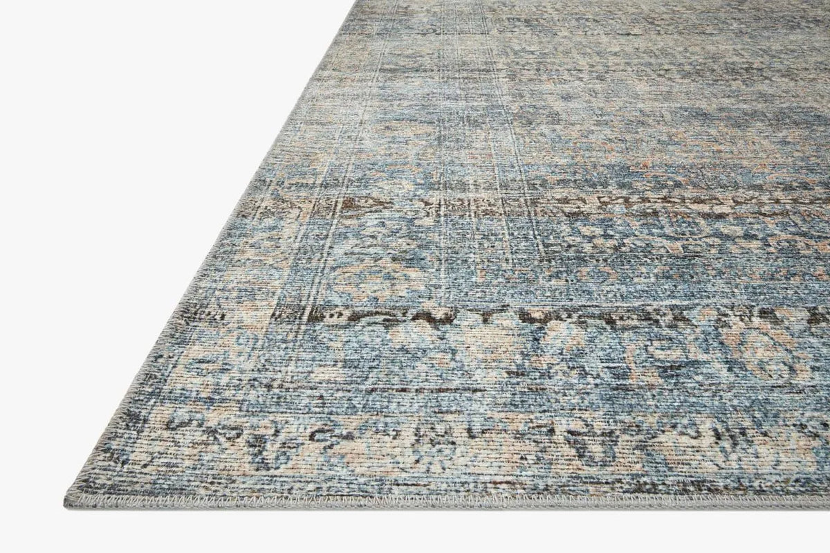 Billie BIL-05 Denim/Blush Rug - Rug & Home