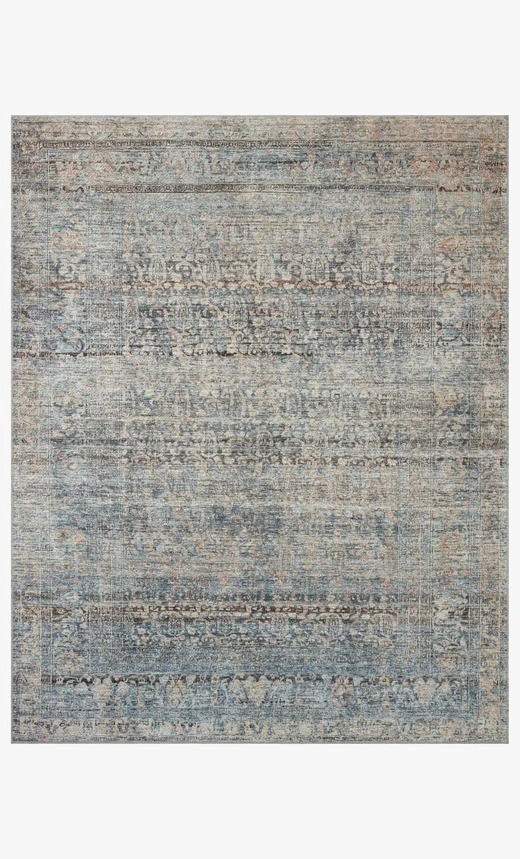 Billie BIL-05 Denim/Blush Rug - Rug & Home