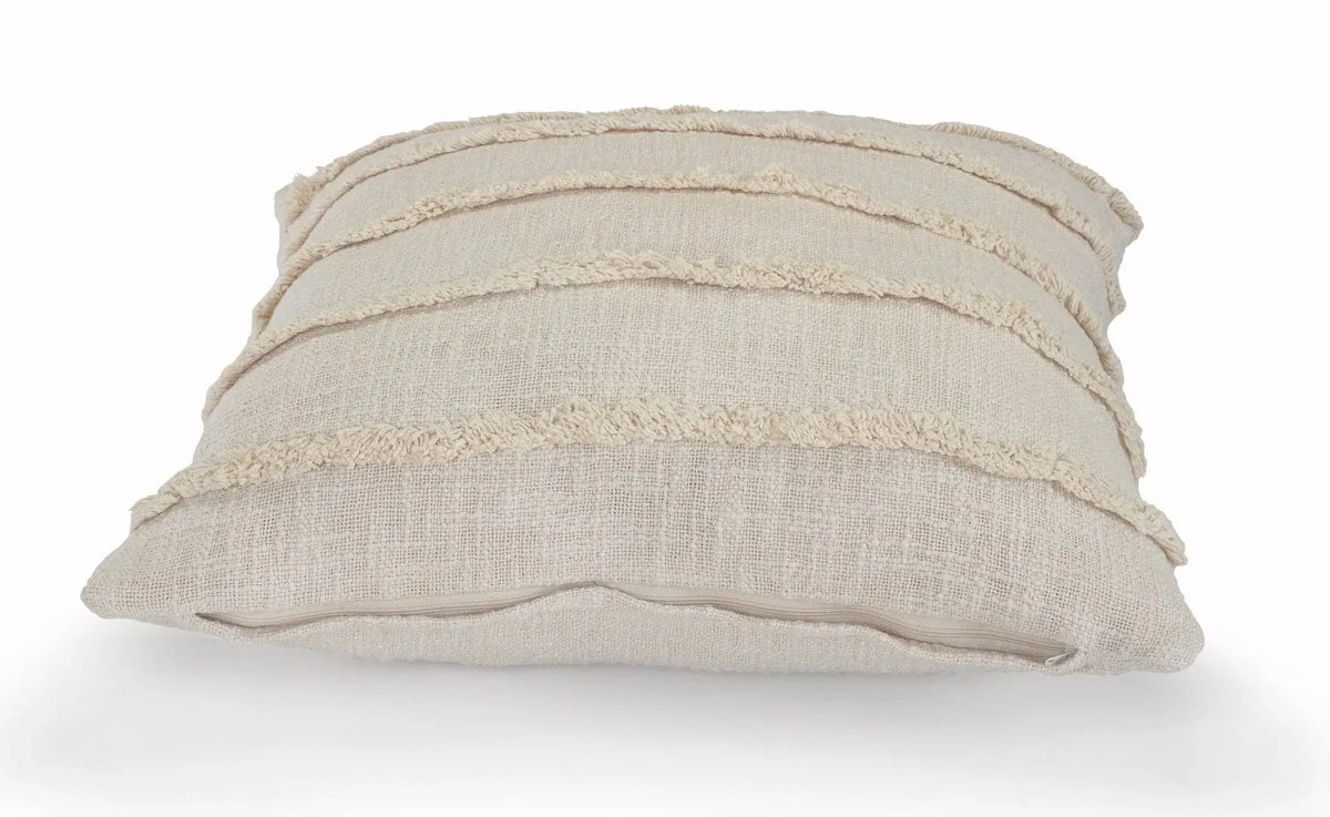 Birch Overtufted Solid LR07510 Throw Pillow