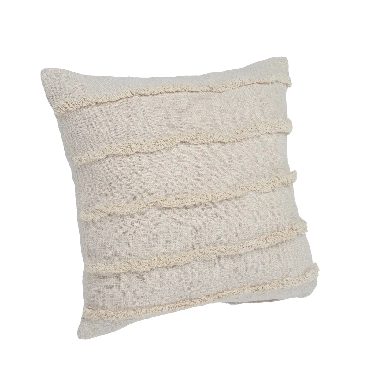 Birch Overtufted Solid LR07510 Throw Pillow