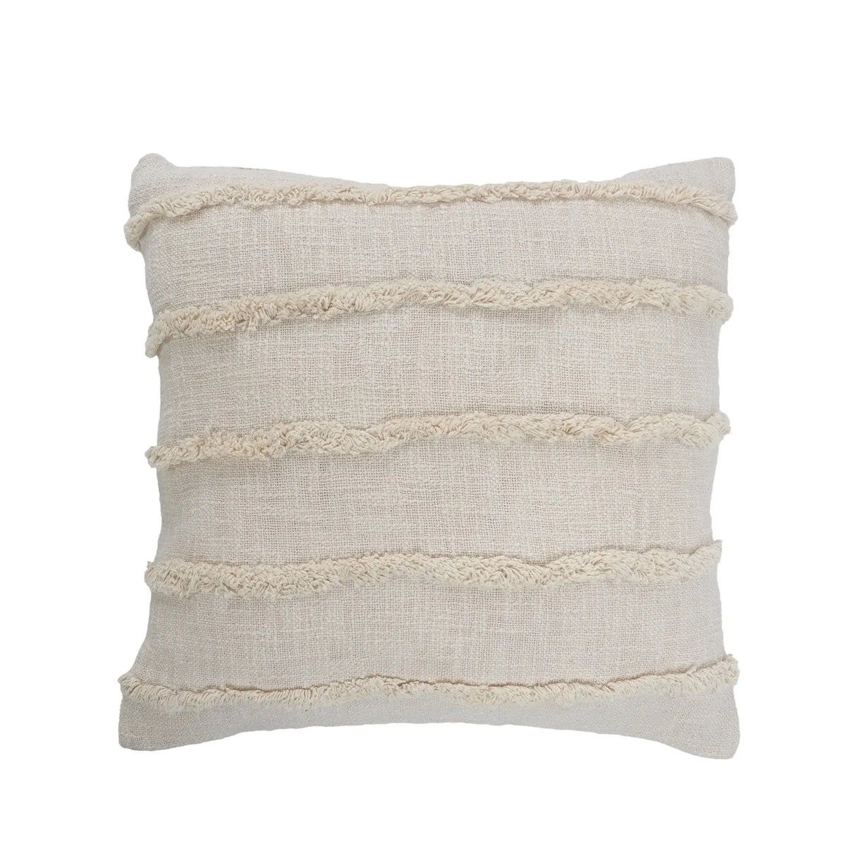 Birch Overtufted Solid LR07510 Throw Pillow