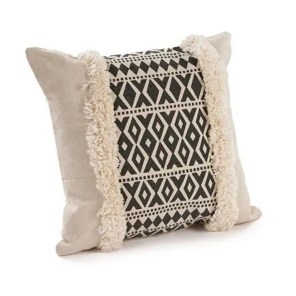 Black Modern LR07333 Throw Pillow