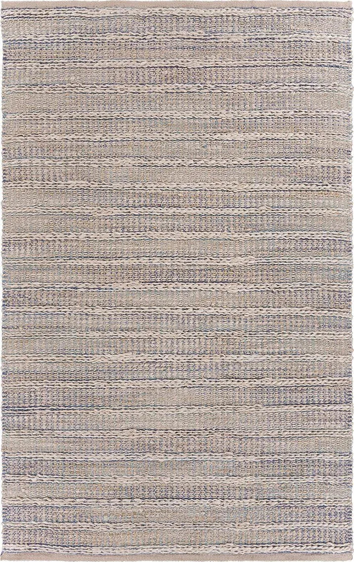 Bleached Naturals 81437IBY Illusion Blue/Infinity Rug - Rug & Home