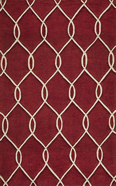 Bliss BS 12 Red Rug - Rug & Home