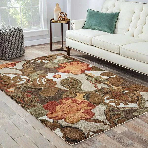 Blue BL12 Petal Pusher White Ice Rug - Rug & Home