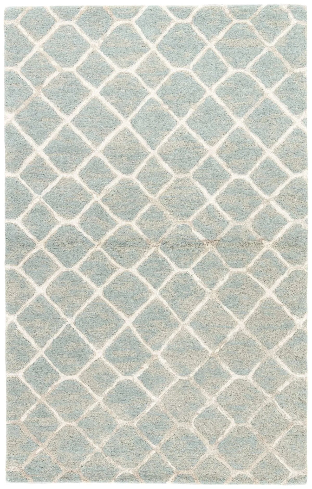 Blue BL157 Totten Lead / Neutral Gray Rug - Rug & Home