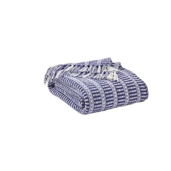 Blue Highrise LR81179 Throw Blanket - Rug & Home