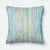 Blue / Multi Square P0242 Pillow - Rug & Home