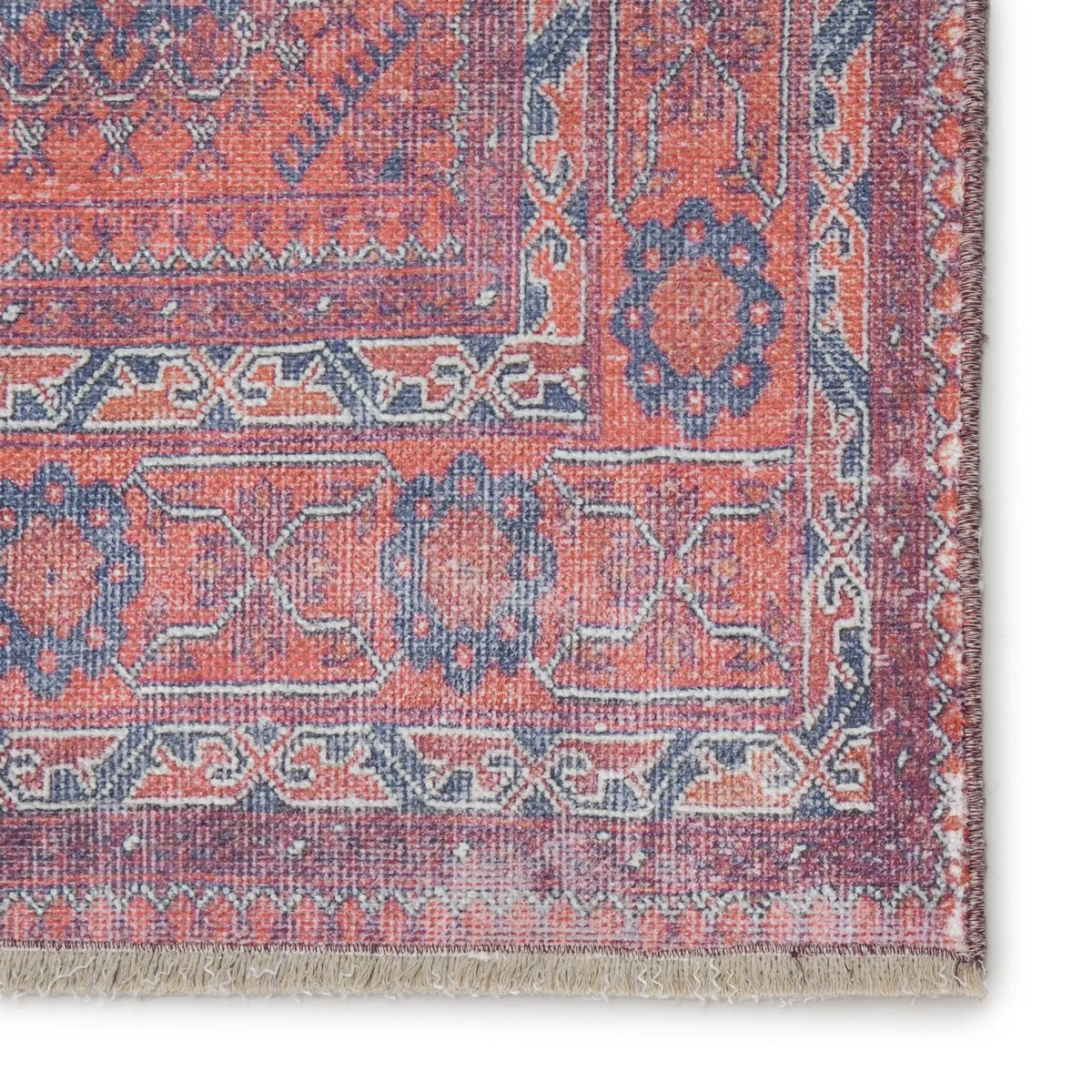 Boheme BOH05 Shelta Blue/Red Rug - Rug & Home